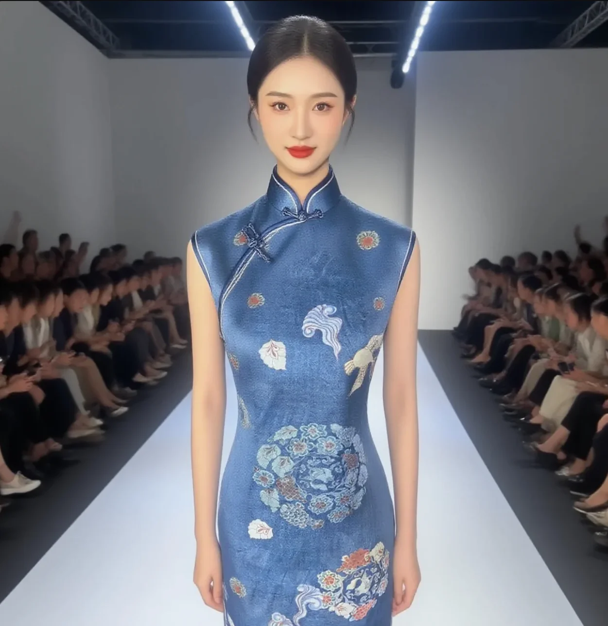 

Siten high quality natural pure ramie linen fabric women's summer thin Chinese robe dress organization DIY sewing designer 2024
