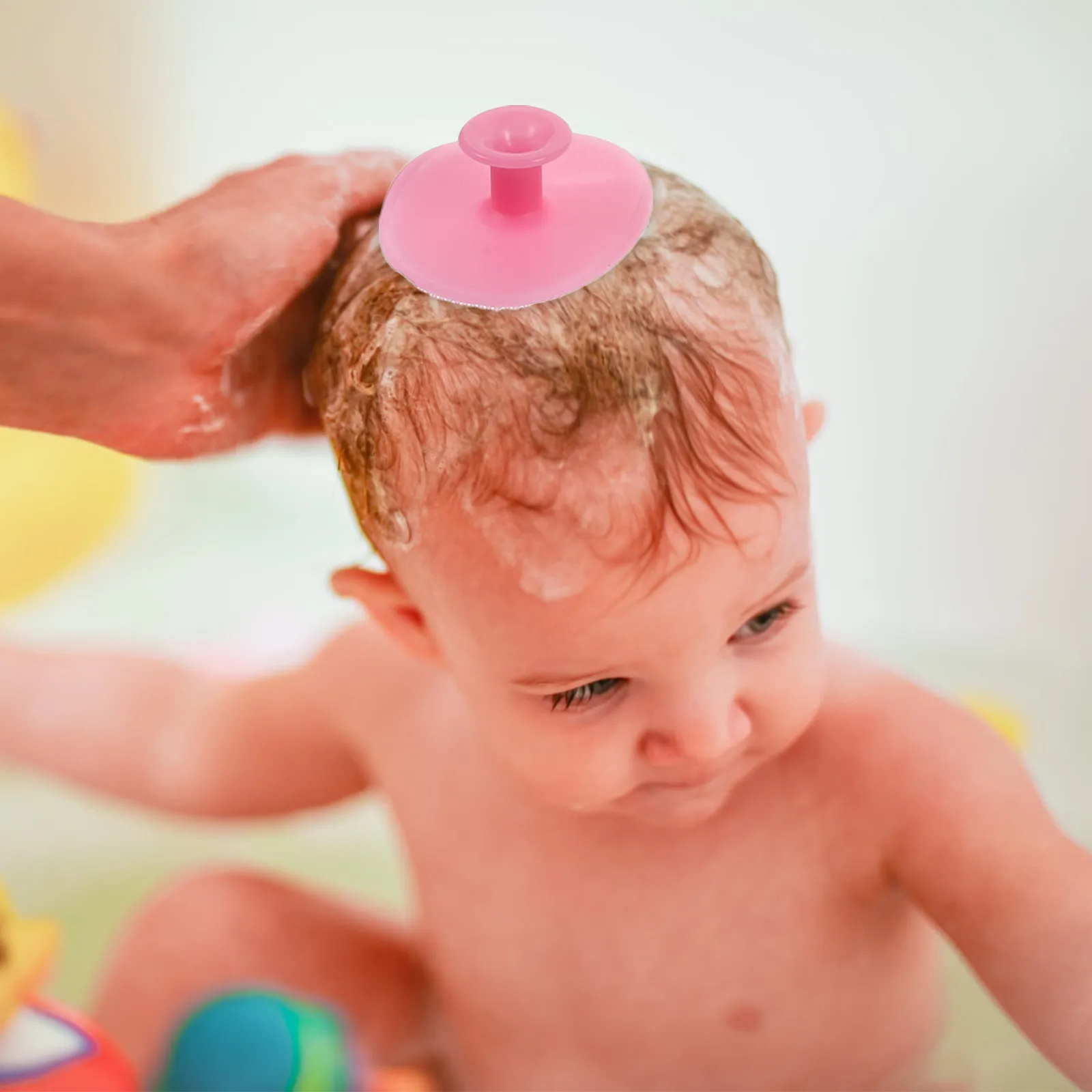 1Set Baby Bath Brush Soft Silicone Massager Effective for Dry Skin Removal Durable and Comfortable for Everyday