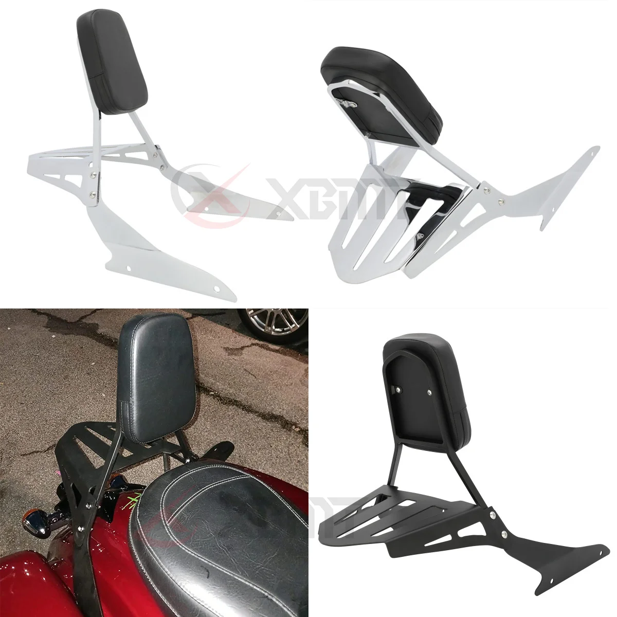 

Motorcycle Backrest Sissy Bar Luggage Rack For Suzuki Boulevard M109R Boss M109R2 M109RZ Limited Edition 2006-2020 2019 2018