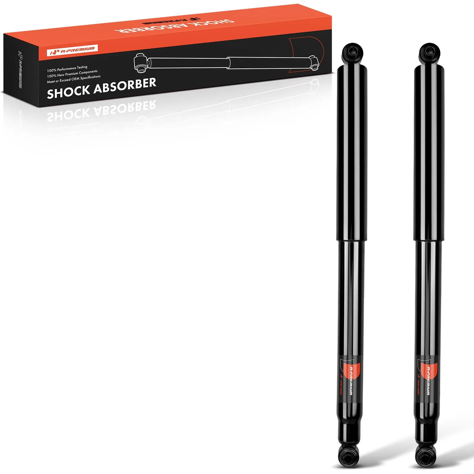 A-Premium Pair Rear Left & Right Shock Struts Absorber for Ford F-150 2004-2014 Lincoln Mark LT 2006-2008