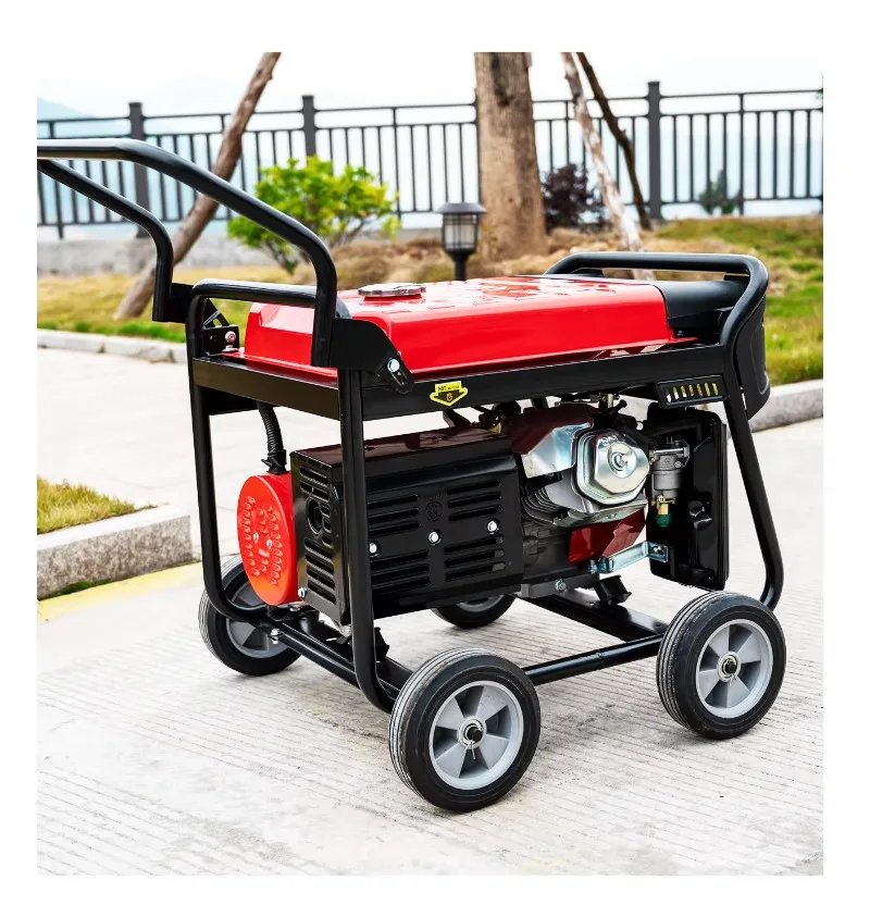 3000w 4000w 4kw Silence Type Cooled Diesel Generator Set 3 Phase Silent 3kw 4kw 5kw Price List with Wheels Small