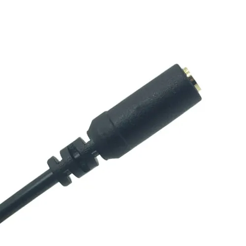3.5mm 3 Pole Audio Stereo Male to Female Extension Cable 15cm 90 Degree Right Angled AUX Cord