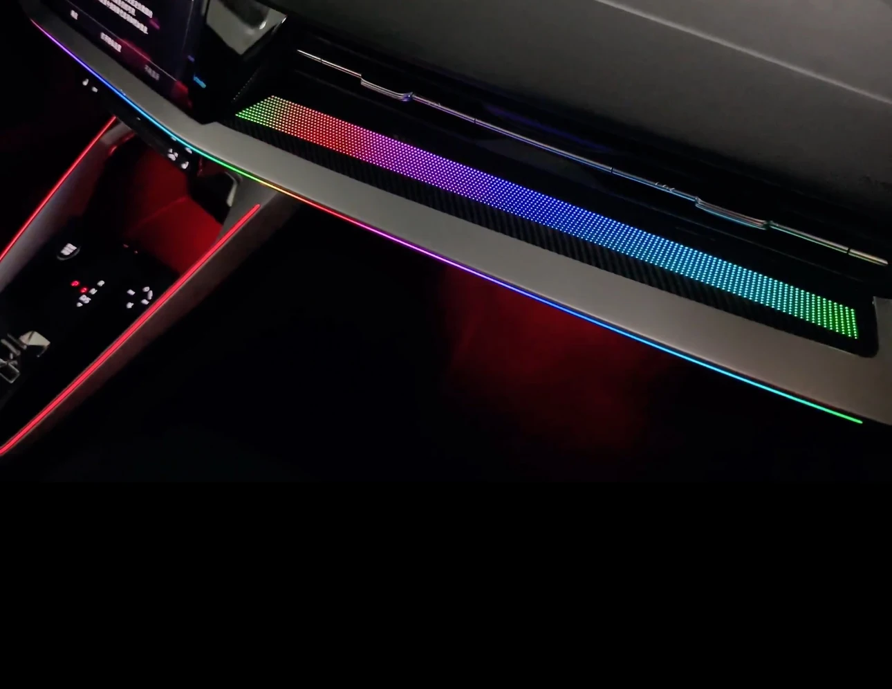 Intrerior LED Ambient lamp For Audi A3 2021 2022 2023 2024 2025 Atmosphere Lights ambient light RGB magic Symphony Ambient Light