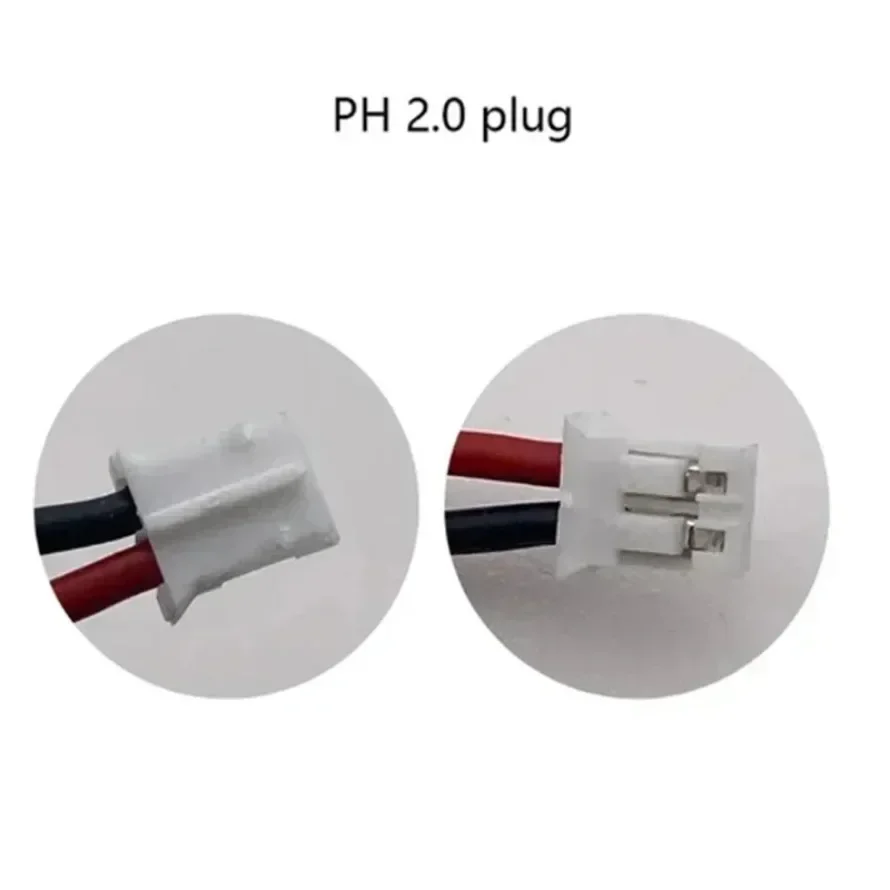3.7 فولت 103450 2/3/4Ah بوليمر بطاريّة ليثيوم قابلة لإعادة الشحن jst PH 2.0 مللي متر 2pin التوصيل للكاميرا GPS الملاح MP5 سماعة رأس بخاصية البلوتوث #5