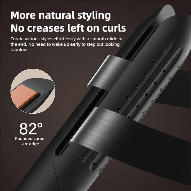 المهنية 2 في 1 فرد بكرة الشعر ثلاثية الأبعاد لوحة عائمة الهواء البارد عقد سريع استقامة الشعر أداة تصفيف الشعر