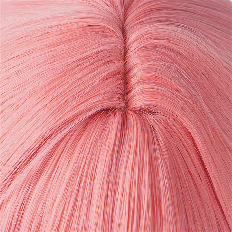 Spiel Wuthering Waves Changli Cosplay Perücke 80CM Langes Rot Weißes Haar Jinzhou Jinhsi Halloween Party Frauen Mädchen Requisiten Zubehör