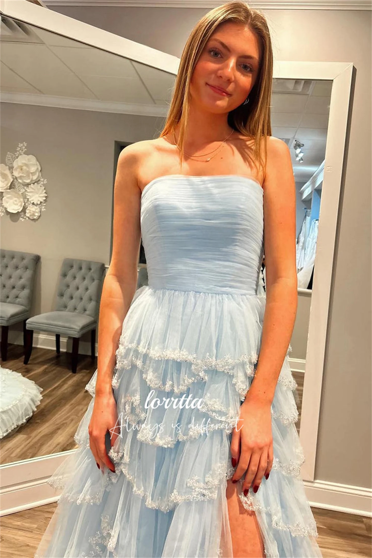 Customized Prom Dress Party Layered Graduation Dresses for Special Occasions Robe Soiree De Luxe 2024 Ball Gowns Evening Gown