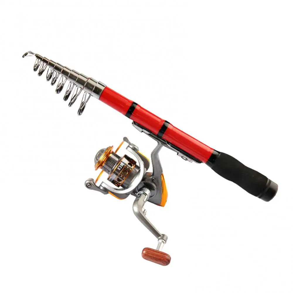 New Short SmallTelescopic Fishing Rod Sea Mini Short Section Telescopic Lure Rod Fishing Gear Fishing Rod Accessorie