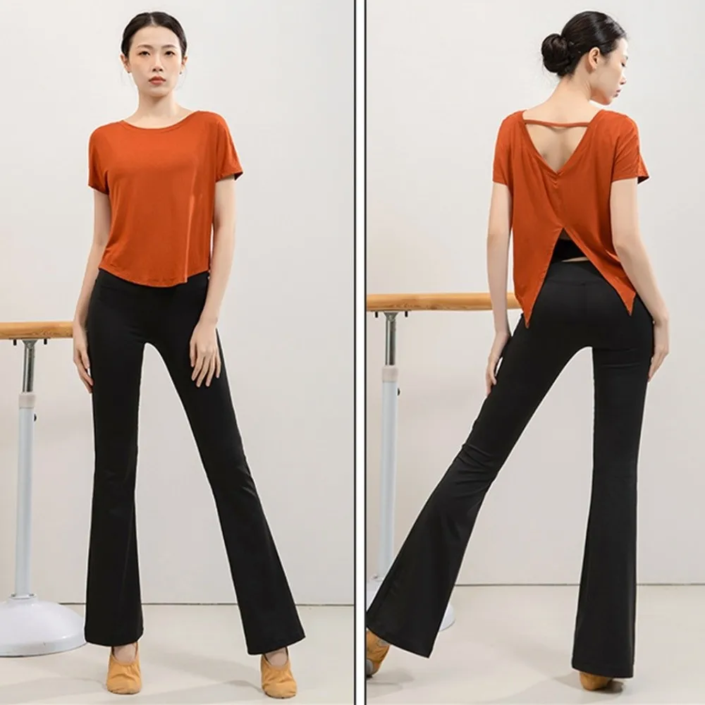 

Леггинсы с бархатной отделкой, микро-клеш, с перекрестными лямками, для фитнеса, облегающие, дышащие, высокоэластичные, для тренировок