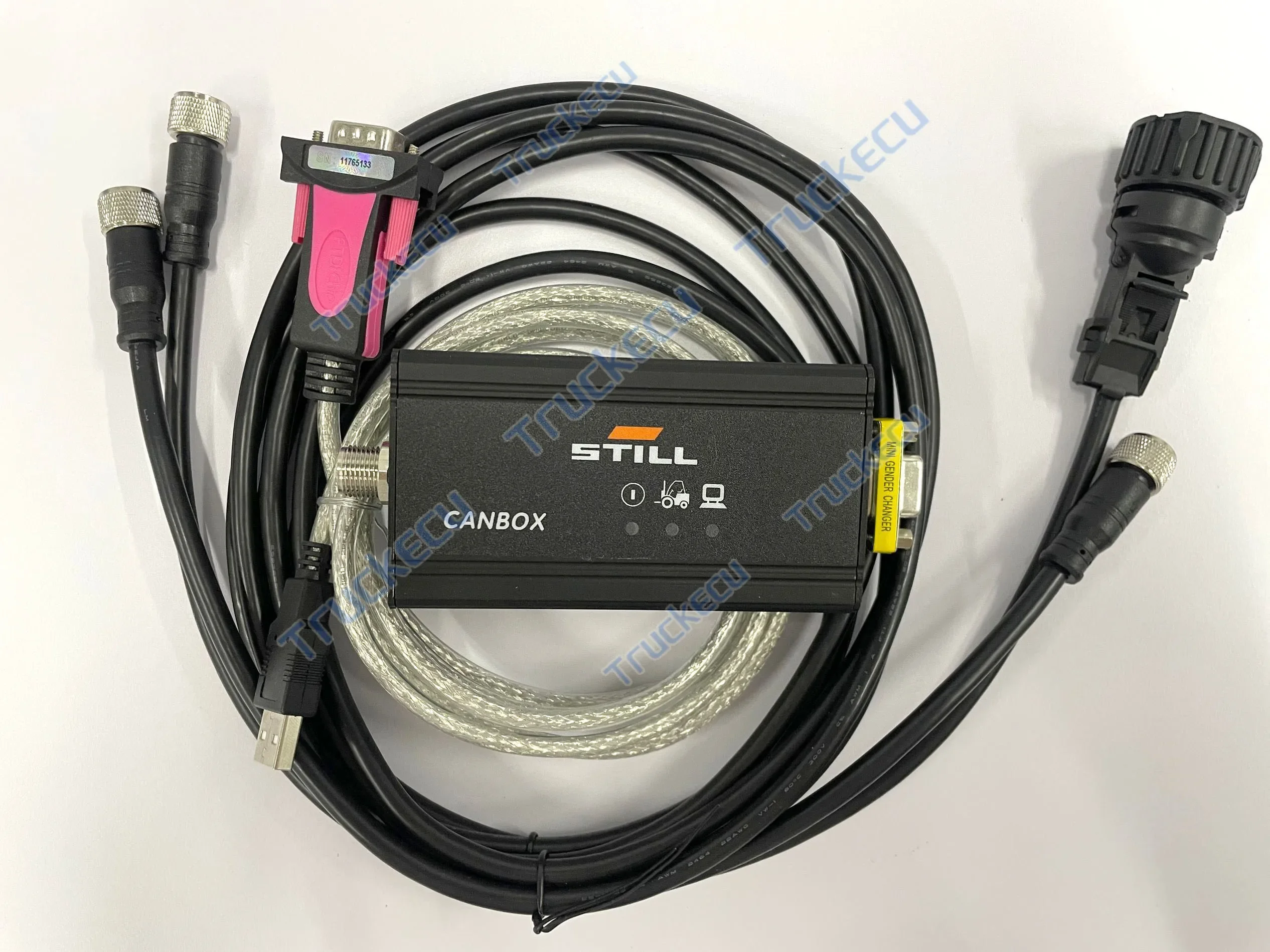 Adaptador de diagnóstico STILL CANBOX, software de navegación STILL STEDS, kit de diagnóstico para montacargas, cable CANBOX 50983605400