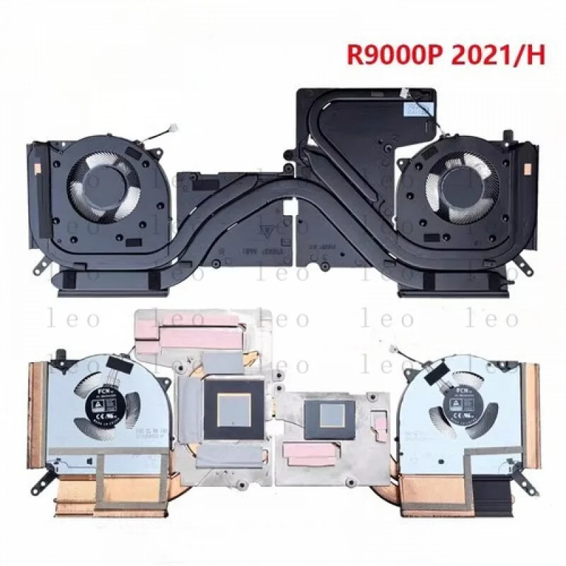 

AA New Heatsink CPU GPU Cooling Fan for Lenovo Legion Y9000P R9000P 2021 5H40S20280