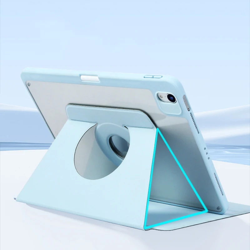 For 2024 iPad Pro 11 iPad 10 Generation iPad 10.2 7 8th 9th 4  Generation Air5 6 10.9 12.9 13″ Mini6 360° Rotating Magnetic Case