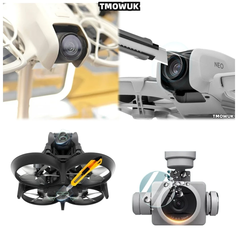 

For DJI Phantom 4 Advanced RTK Pro V2.0 DJI Avata Neo - Space-Saving Lens Safety Cap
