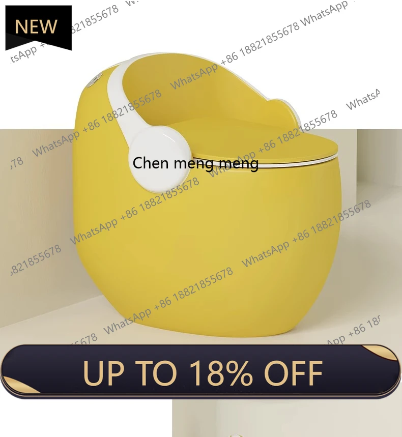 

Z189 New advanced color earphones, toilet toilet, household siphon, high-impact toilet deodorant