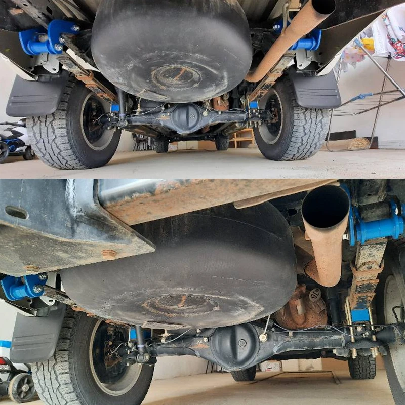 Analyste de levage de cuir chevelu arrière à ressort de suspension, confort, double manilles G, Triton L200, BrosML, 06-15, 4x4