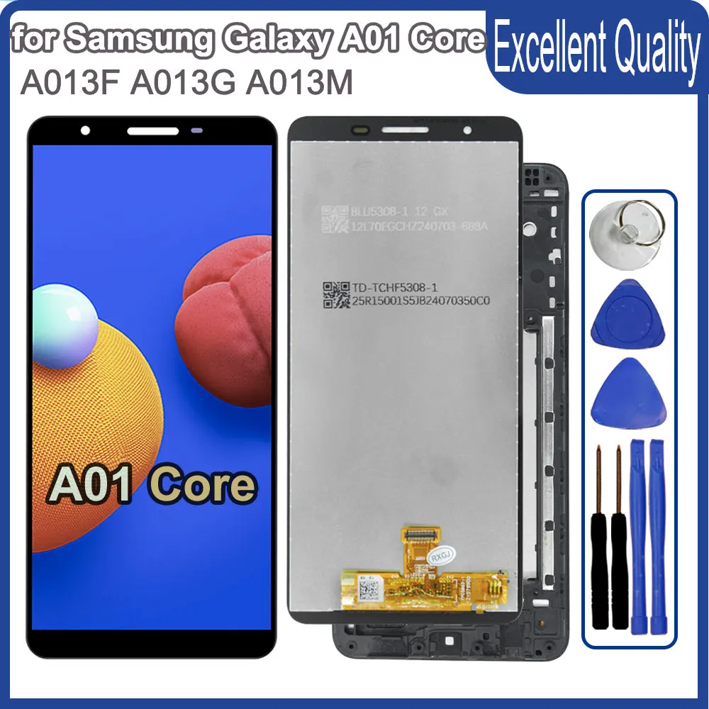 Pantalla LCD A01 Core para Samsung Galaxy A01 Core A013F, Repuesto de Pantalla Táctil LCD para Samsung A013G A013M