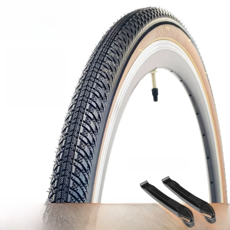 Pneu Kenda Avel 700x32 35c para Bicicleta de Estrada Off-Road Super Leve com Borda Marrom para Acórios de Bicicleta de Mon...