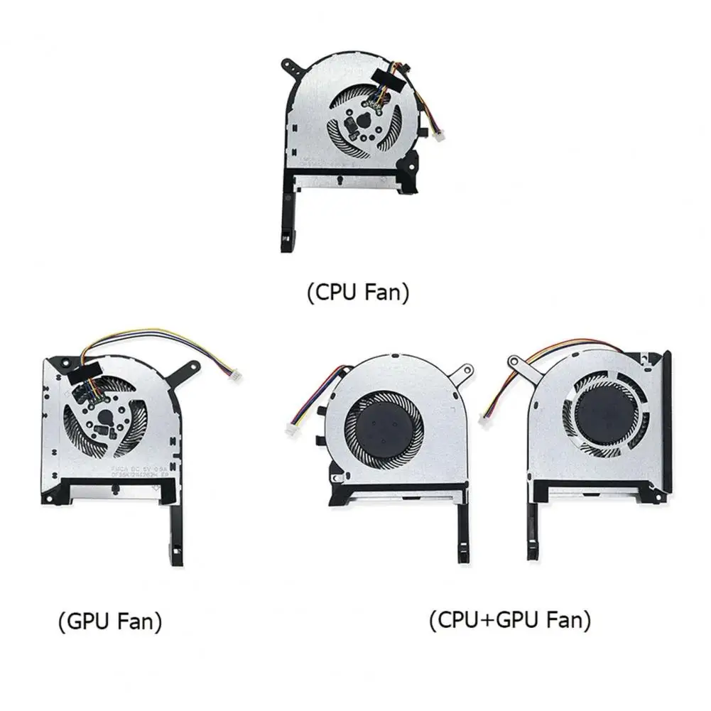 Laptop Gpu Cooler Laptop Fan Replacement Quiet Cpu Gpu Cooler for Tuf Gaming Fx505 Series Efficient Heat Dissipation Module