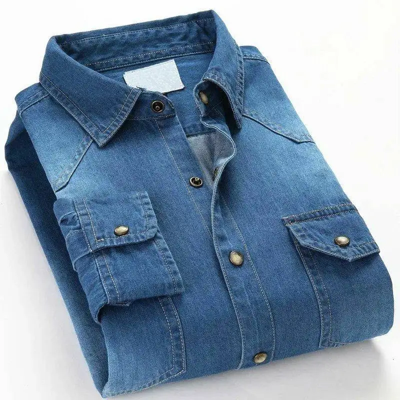 Vaqueros irt de algodón suave ajustados para hombre, Vaqueros finos de invierno, cómodos, Color clásico, fácil cuidado, sin marca registrada