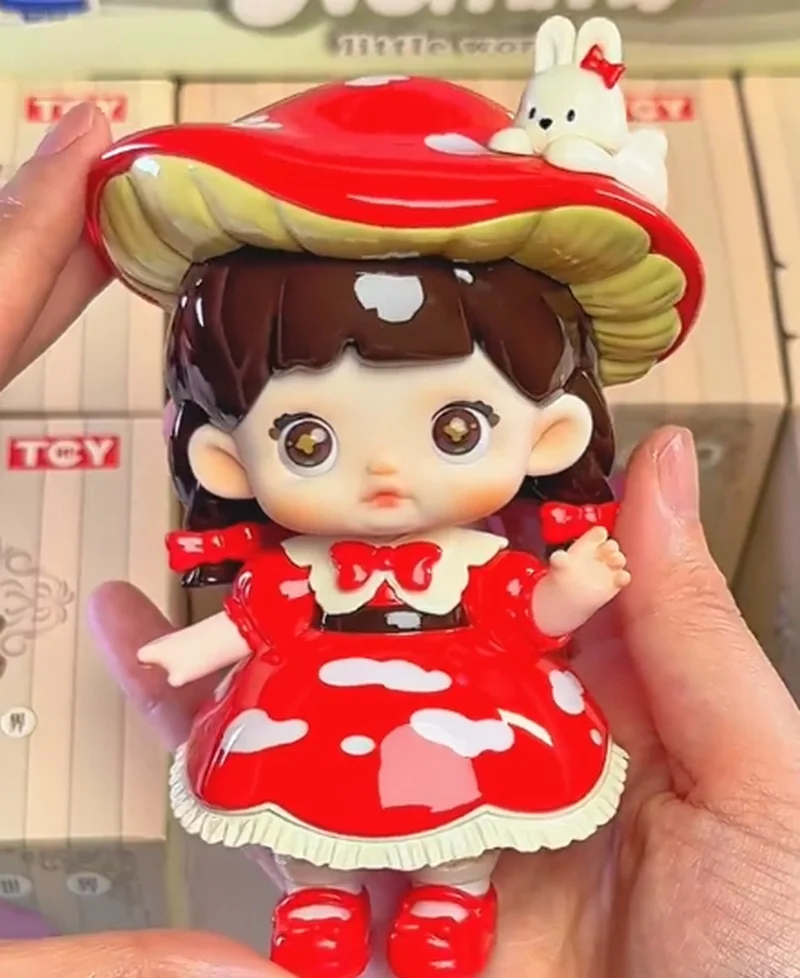 

Аутентичная слепая коробка iRujie Little World, игрушка, фигурка для девочек, коллекционный детский подарок, модный предмет для коллекционеров