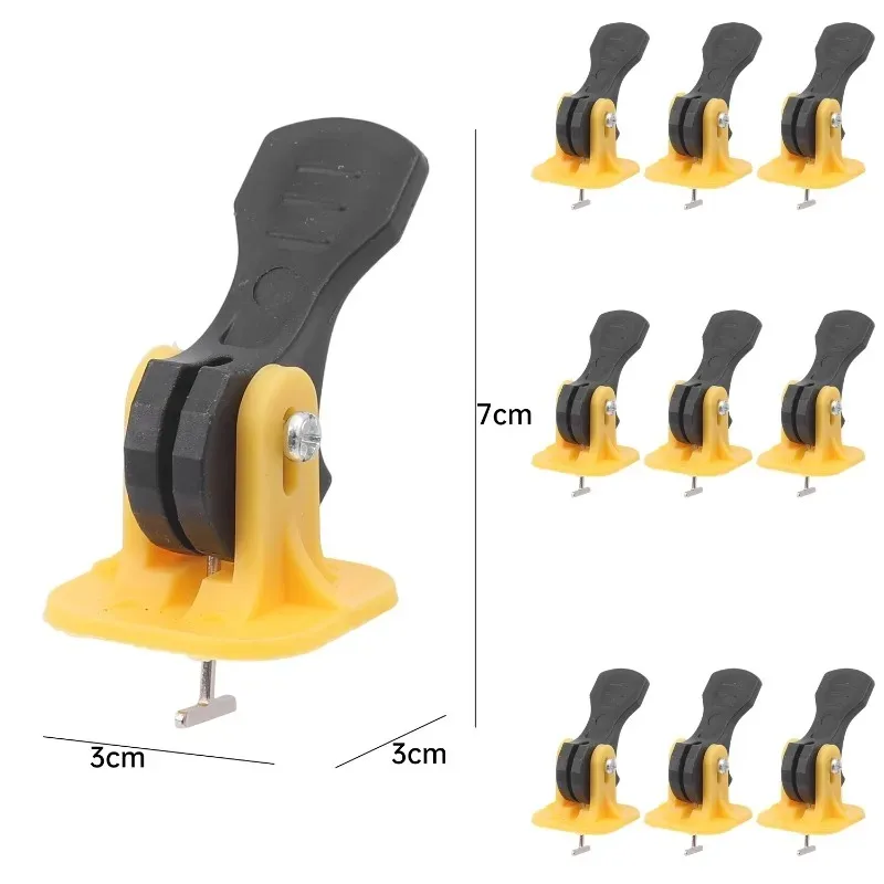 Ceramic Floor Tile Leveling Spacers Clips Reusable Porcelain Leveler System Kit for Tile Laying Wall Fixing Construction Tools
