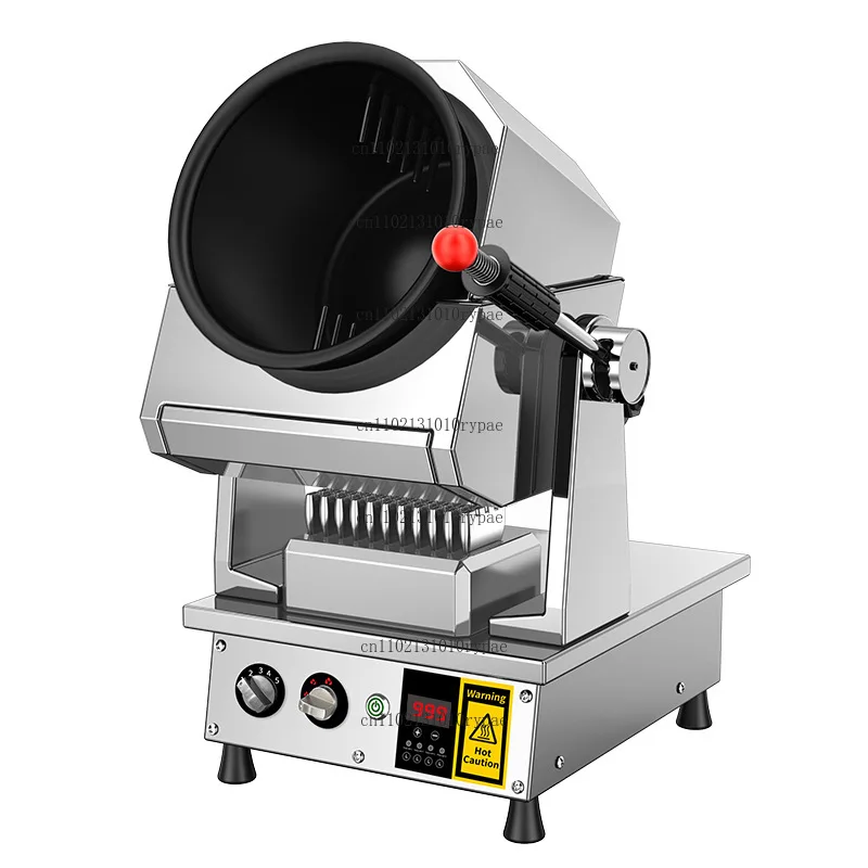 Canteen, school dining hall, fast food and stir-frying machine