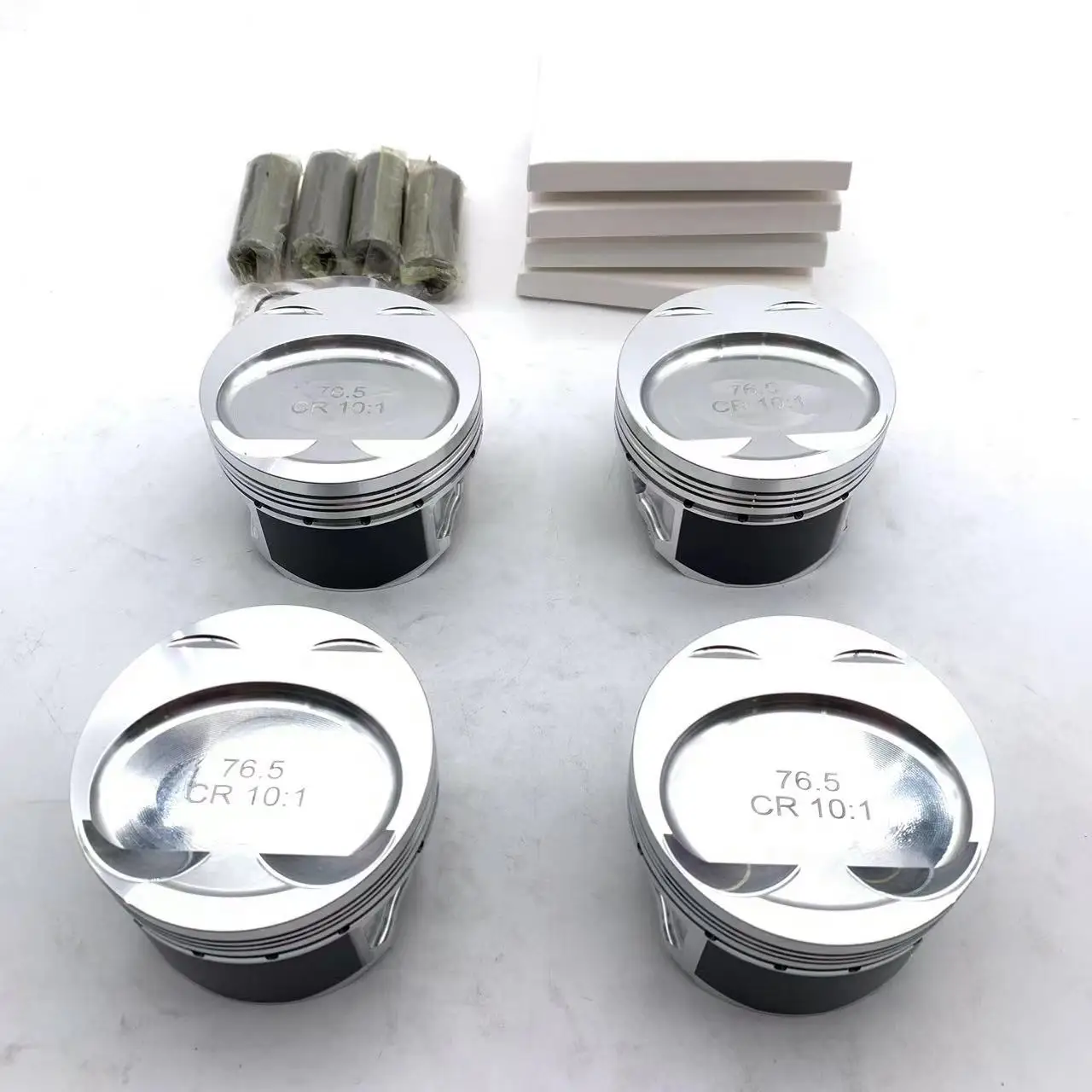 

Forged Piston for EA111 1.4T 1.4TFSI AUDI VW Volkswagen with Pin Oiler and Skirt Moly Coated