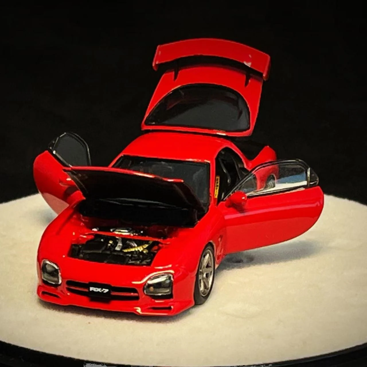 PGM1:64 RX7 FD3S limited Edition alloy car model collectible gift
