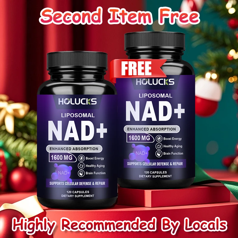 

Premium NAD+ 1600mg Supplement, for Neurotransmitters, Memory & Mental Performance, Cognitive Clarity, Boosts Metabolism, Vegan