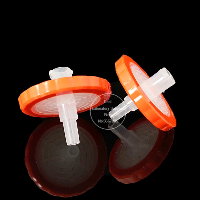 

25pcs/pack Lab 13mm/25mm PTFE Millipore Syringe Filter Hydrophobic Needle 0.22/0.45/1.2um Membrane Filter