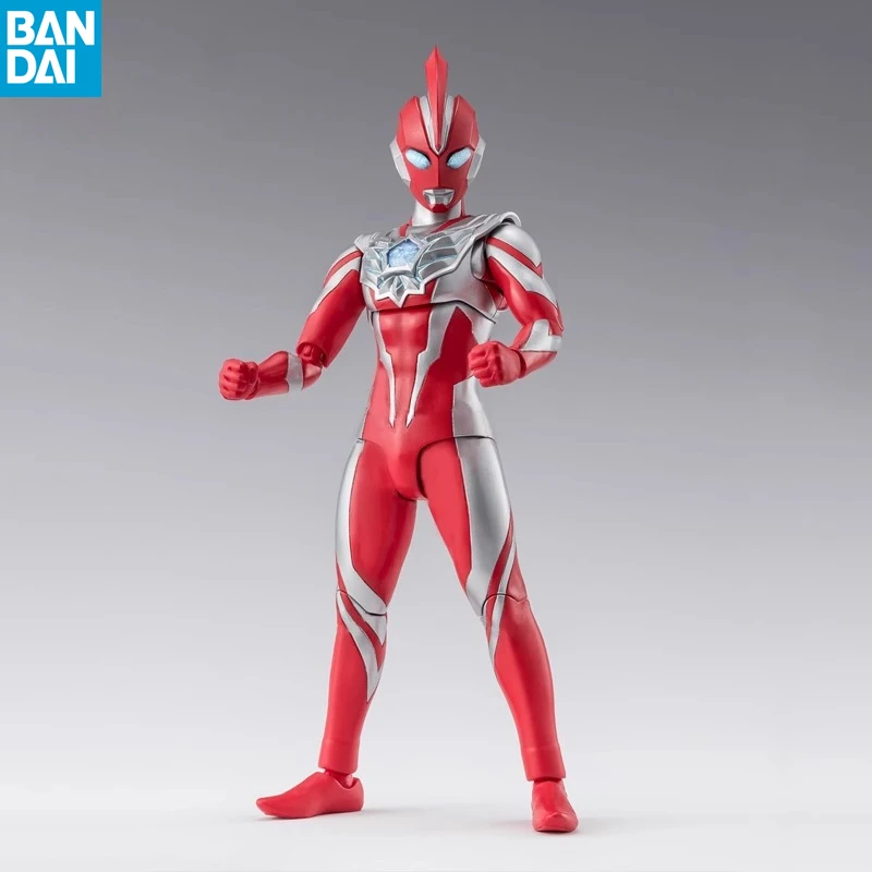 

Bandai Authentic SHF Ultraman Series Omega Finished Action Figure, Original Package, Full Articulated Anime Toy Gift for Kids
