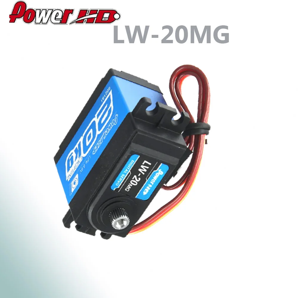 Power HD LW-20MG Metallzähne mit hoher Torsion, vollständig wasserdicht, Kletterauto, Roboter, digitales Lenkgetriebe