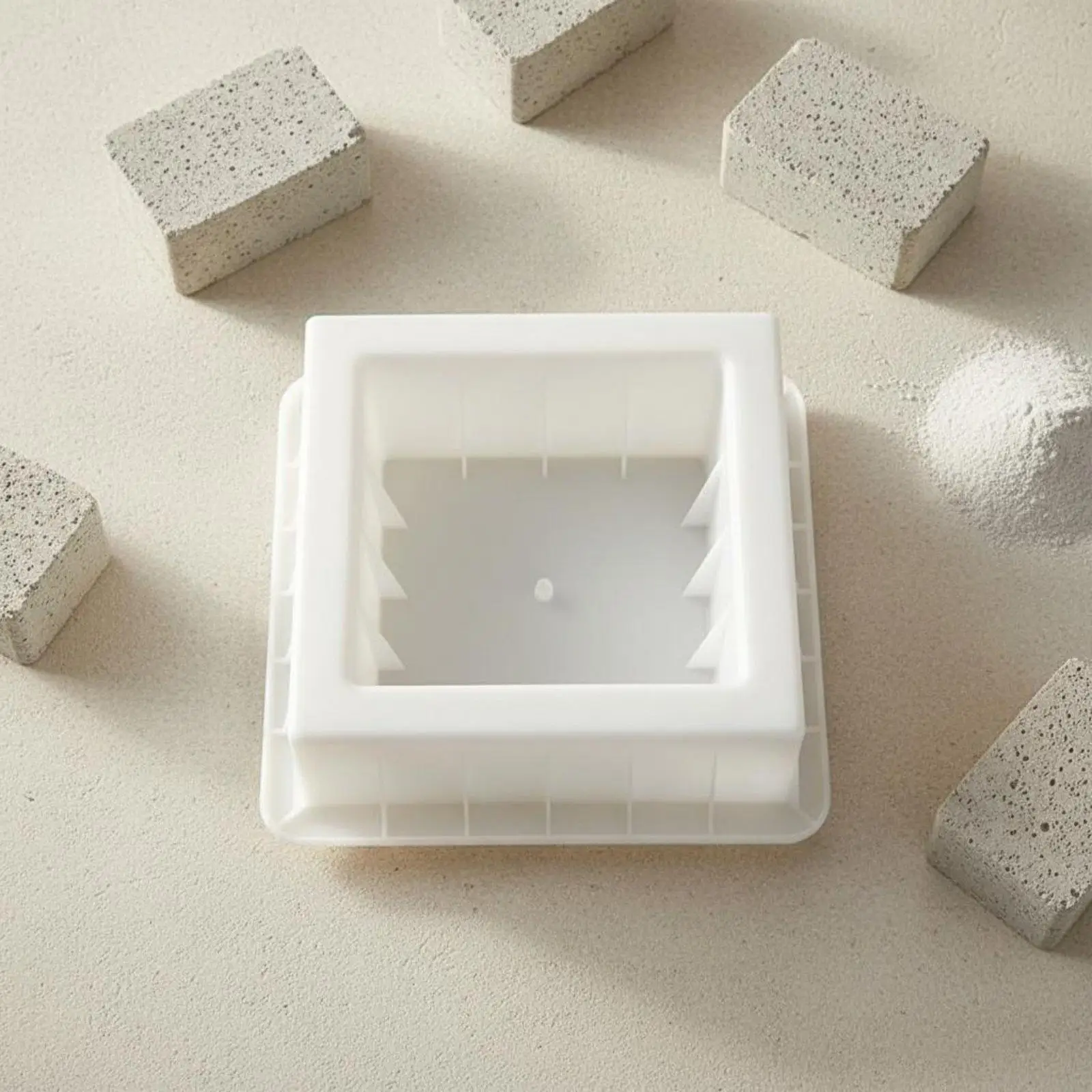 Hollow block mold, easy to demold, reusable cement brick mold view 4