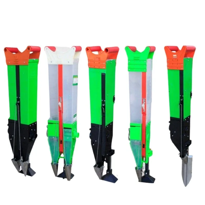 Peanut soybean corn sowing manual agricultural seeder portable automatic fertilization planting