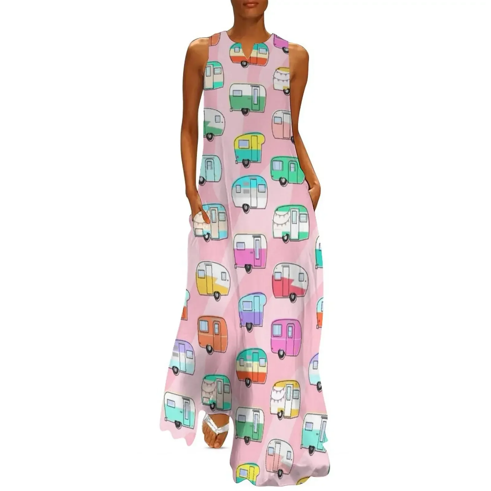 

Happy Glamper Long Dress Women's summer long dress summer dresses womens 2025 Long dress Woman fashion