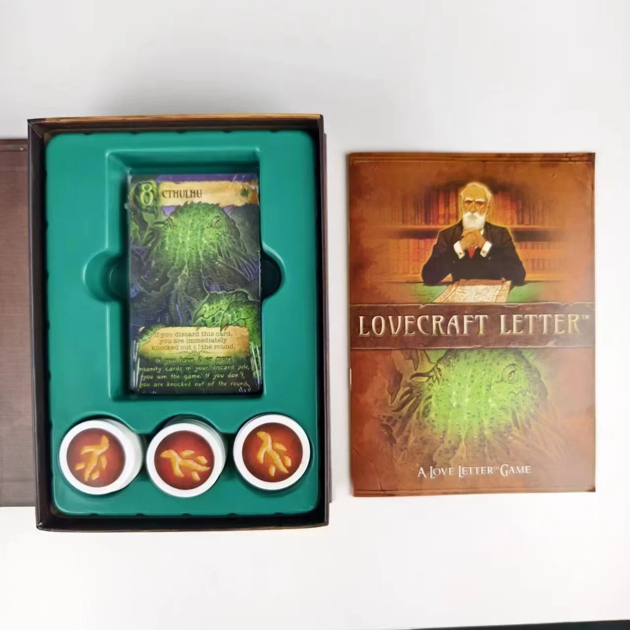 Cthulhu love letter board game LOVECRAFT LETTER casual party table game