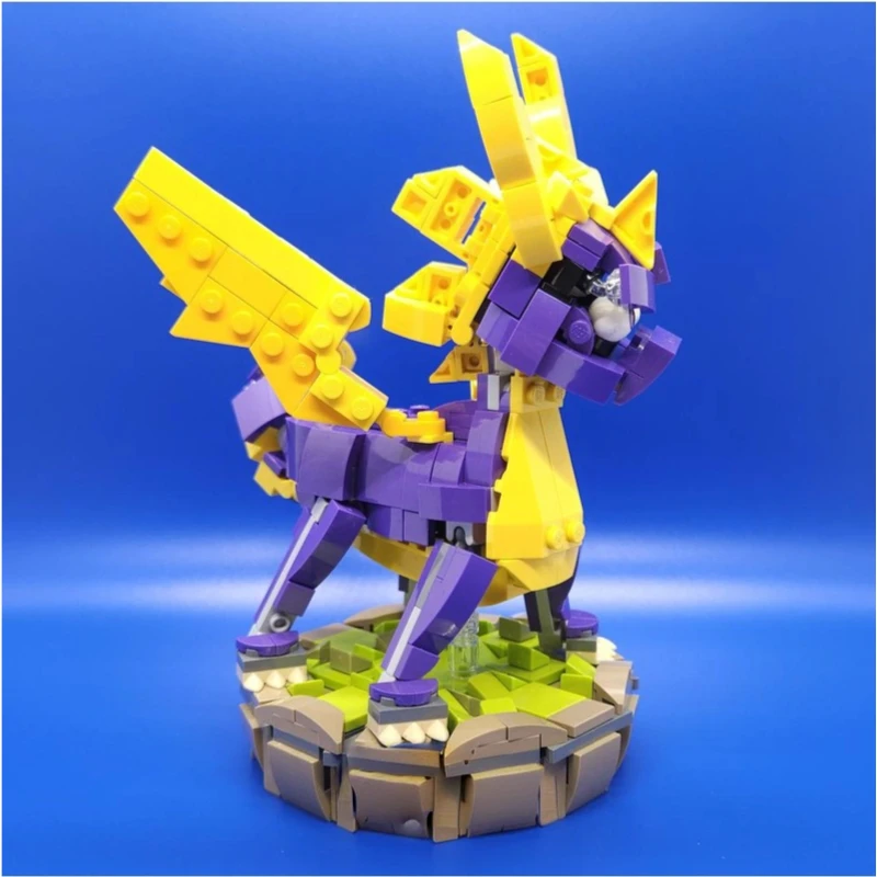 458ピース ホットセール MOC ファンタジードラゴン キャラクターモデル モジュラービルディングブロック 子供向け組み立てディスプレイ玩具 フェスティバルサプライズギフト