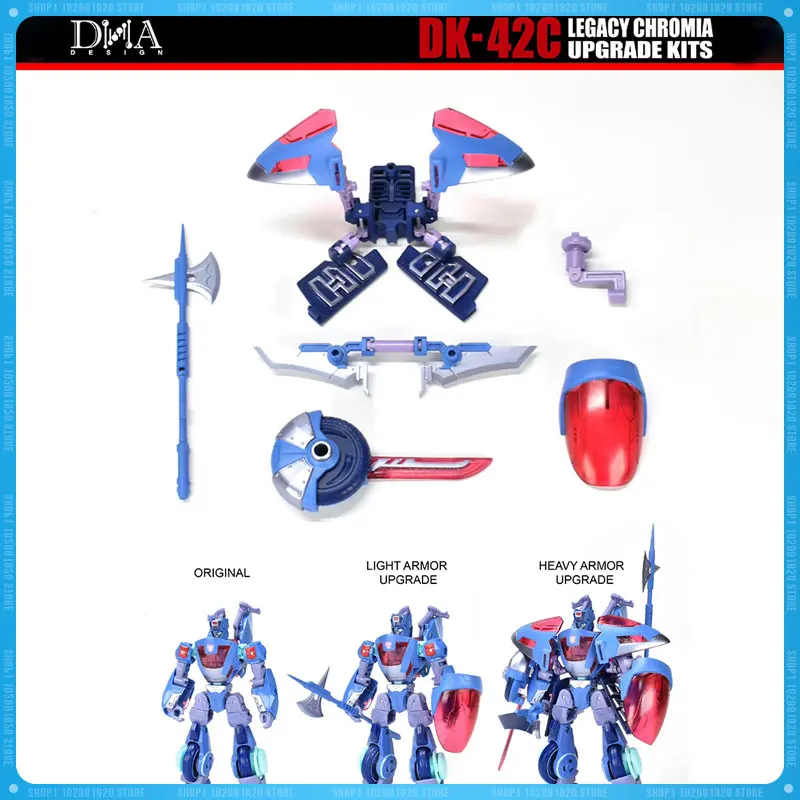 متوفر DNA DK-42C Dk42C التراث TFP ملحقات سيارة الشرطة حزمة إعادة طباعة أجزاء وحدة جديدة أجزاء لعبة مجسمة هدية #1