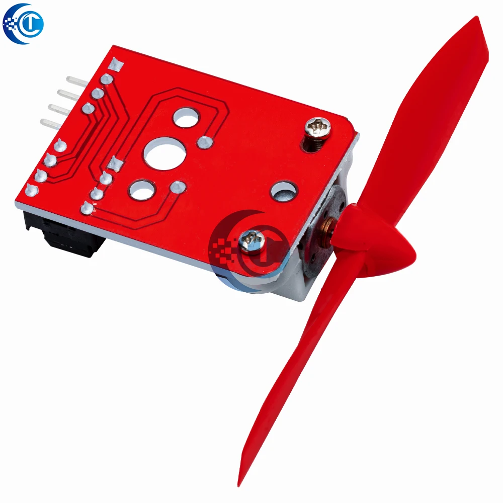 Picture 3: L9110 Motor Driver Fan Module - Dual H-Bridge DC Motor Controller for Arduino Robotics Projects