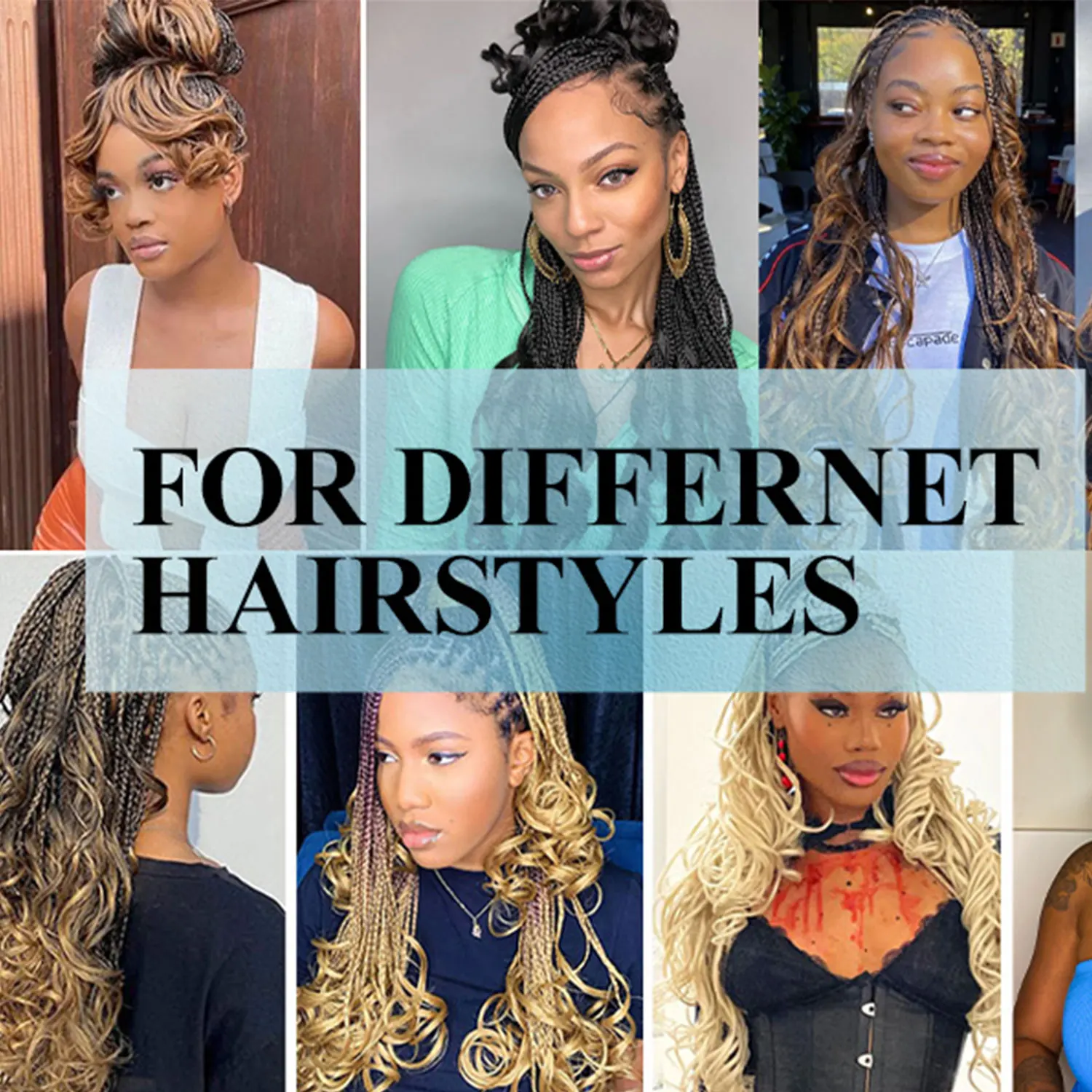 الفرنسية دوامة مجعد تجديل وصلات شعر الاصطناعية موجة فضفاضة دوامة الضفيرة الكروشيه الشعر البرازيل مجعد الضفائر الشعر للنساء #6