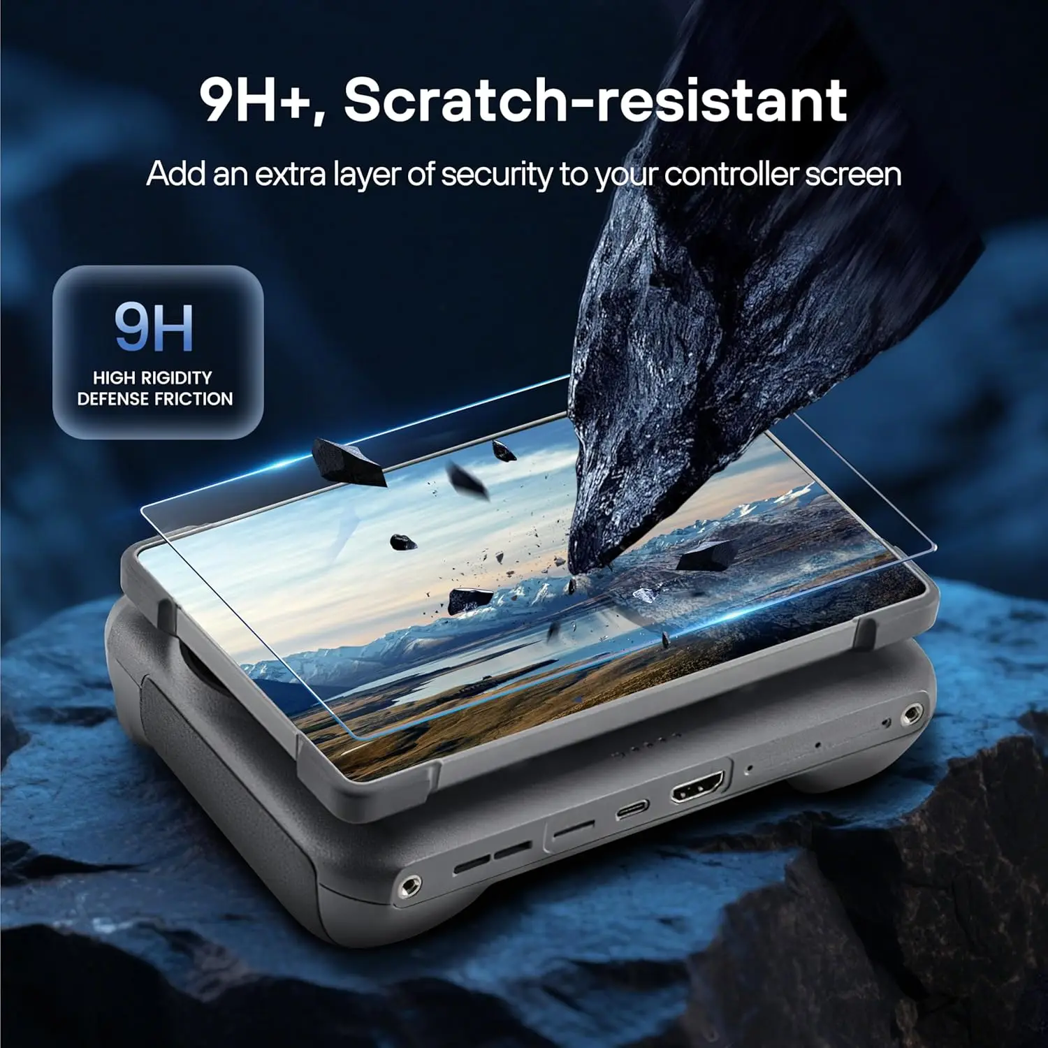 واقي شاشة لـ DJI RC 1 2 جهاز تحكم عن بعد HD صلابة أفلام الزجاج المقسى المضادة للخدش غطاء مقاوم للصدمات لـ DJI RC2 #2