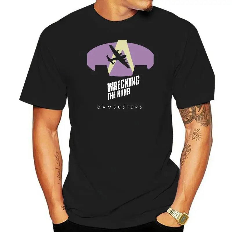 Men Short sleeve tshirt Dambusters   Wrecking the Ruhr Classic T Shirt Women t-shirt