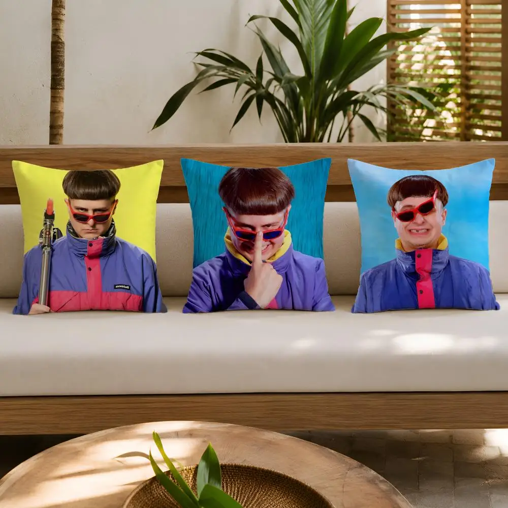 Singer O-Oliver Tree Cushion Cover Wrinkle-Resistant Short Plush Cushion Covers Breathable Machine-Washable