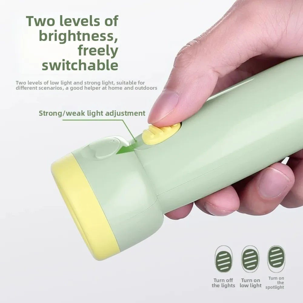 Safe and Durable Rechargeable LED Flashlight - Super Bright Long Distance Beam Mini Portable Kid flashlight