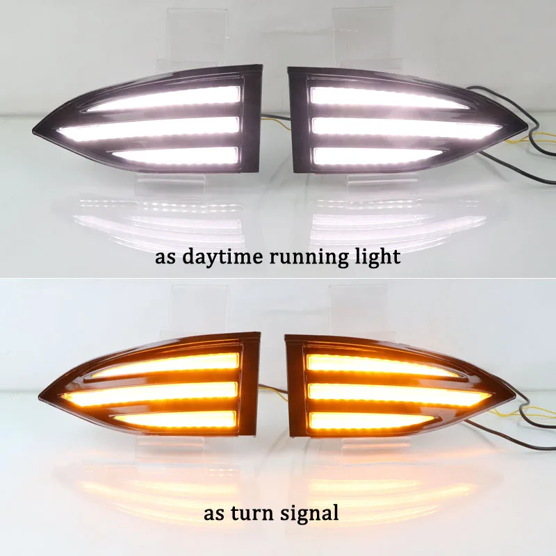 2021~2023y car bumper headlight for Mazda CX-5 daytime light cx5 cx 5 DRL car accessories LED headlamp for Mazda CX-5 fog light