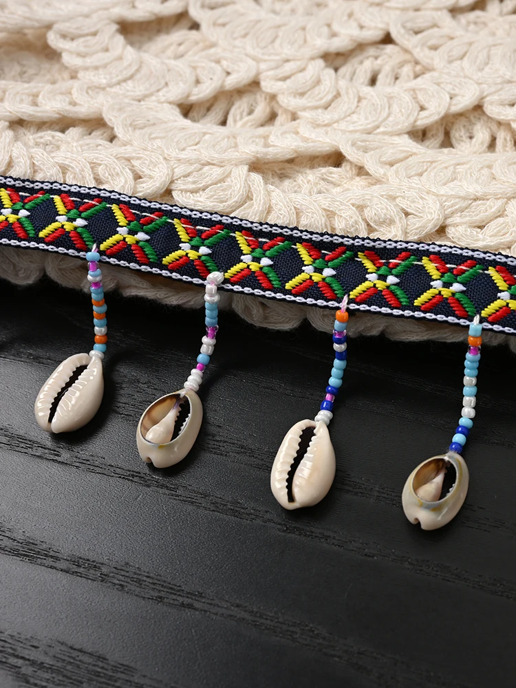 

Unique ell Bead Tassel Hook Flower Hollow out Vest Strap Women's Summer Top Vaion Sle ort Length Color Cotton ...