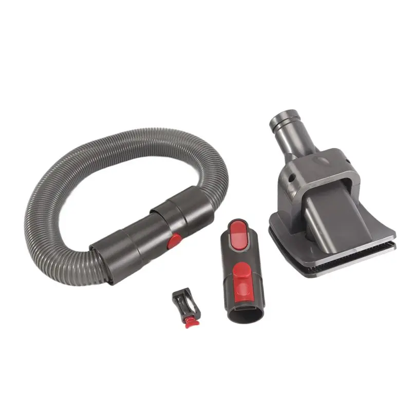 

Pet Grooming Kit , Dog Brush Hair Vacuum Attachment For Dyson V7/8/10/12/15, With Extension Hose And Trigger Lock-AT30