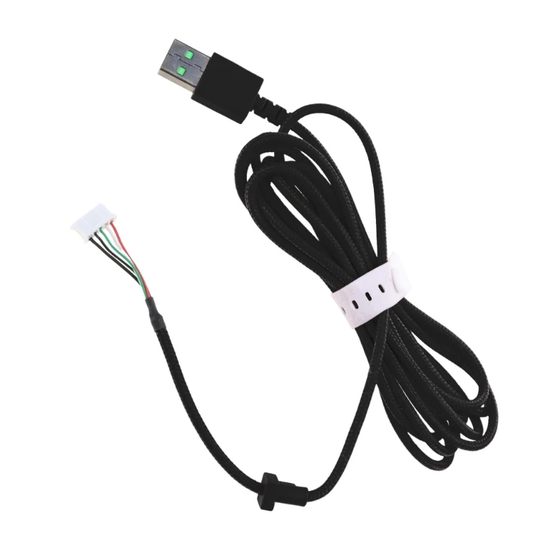 USB Gaming Headset Cable Wire for Ultimates/Kraken7.1 RGB/KrakenV3 Cord Edition Heasphones