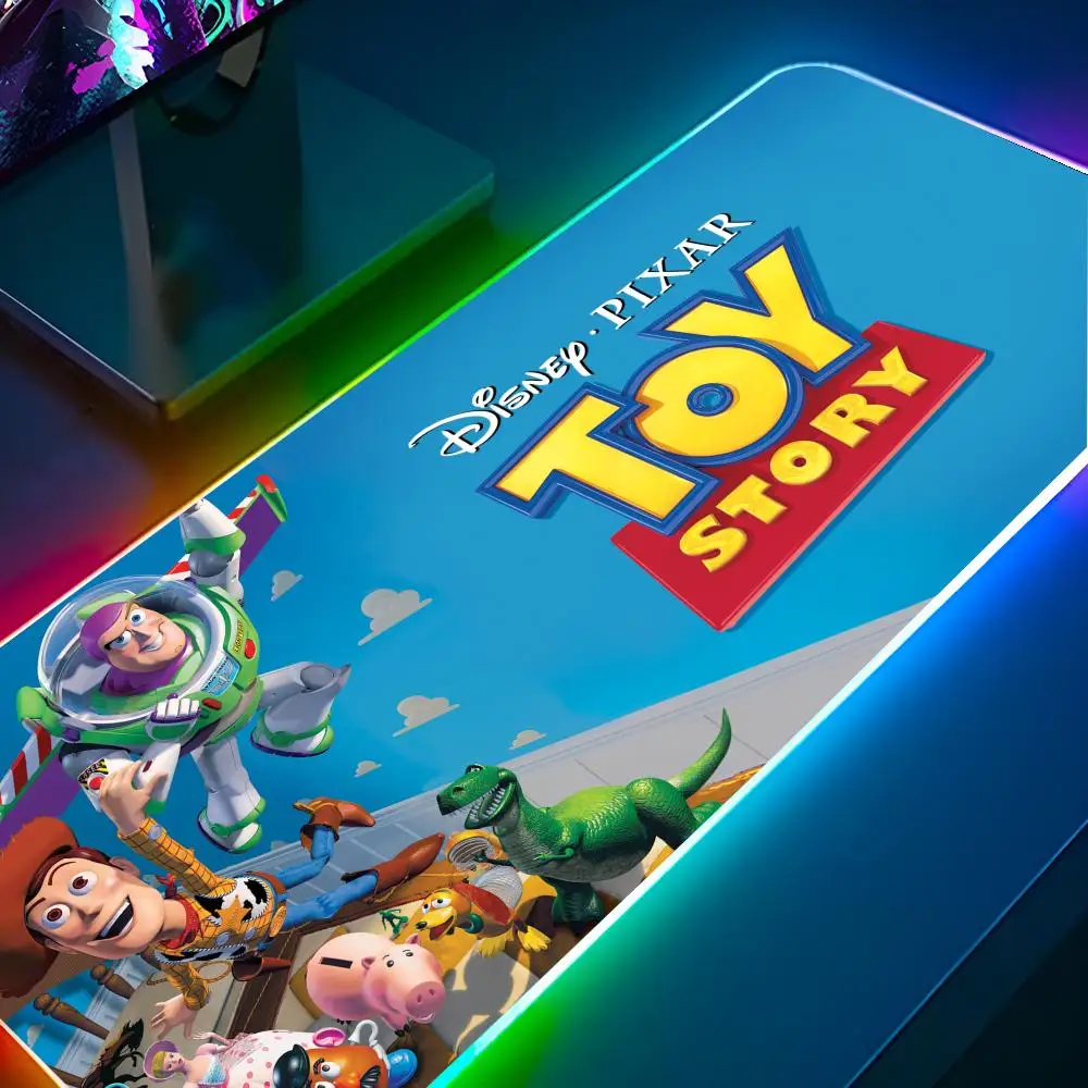 

T- Toy S-StoryES Mouse Pad RGB Backlit Mouse Pad Laptop Mouse Pad Laptop Gamer Computer Desk Gaming Accessories