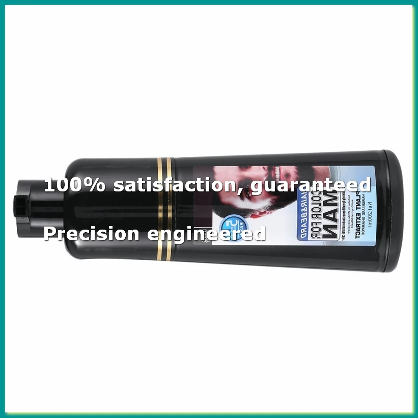 Champú Permanente para Teñir la Barba para Hombres, Elimina las Canas y las Grises, Champú para Barba 200ML-A09G